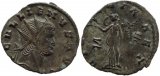 Roman coin of Gallienus AE Antoninianus, Siscia Mint - VICTORIA AET