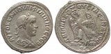 Ancient Roman Provincial coin of Philip II AR Tetradrachm of Antioch, Syria