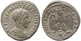 Roman Provincial coin of Gordian III AR Tetradrachm of Antioch, Syria
