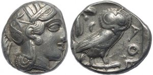Attica, Athens AR Silver Tetradrachm