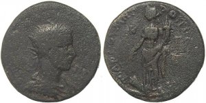 Roman Provincial coin of  Philip I Ae33 - Cilicia, Tarsus