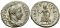 Roman coin of Severus Alexander AR silver denarius - P M TR P V-II COS II P P - Rome
