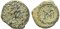 Roman coin of the Emperor Marcian AE4