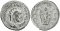 Roman coin of Philip I 'the Arab' silver antoninianus - FIDES MILIT