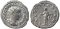 Roman coin of Gordian III 238-244AD silver antoninianus - LAETITIA AVG N