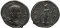 Roman coin of Geta AR Denarius - PONTIF COS - RSC 104, RCV 7186.