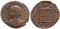 Roman coin of Constantius II AE Follis - PROVIDENTIAE CAESS - Rome Mint